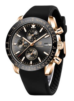 BENYAR Watches for Men Watch Quartz Luxury Chronograph Water Resistant Watch 5140 220mm  - Image 1
