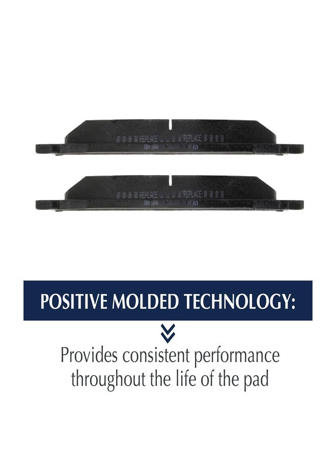 سنترك بارتس وسادات فرامل أمامية Centric 106.09140 POSI-QUIET XT للسيارات، مناسبة لبعض موديلات أكورا وهوندا. - Image 3