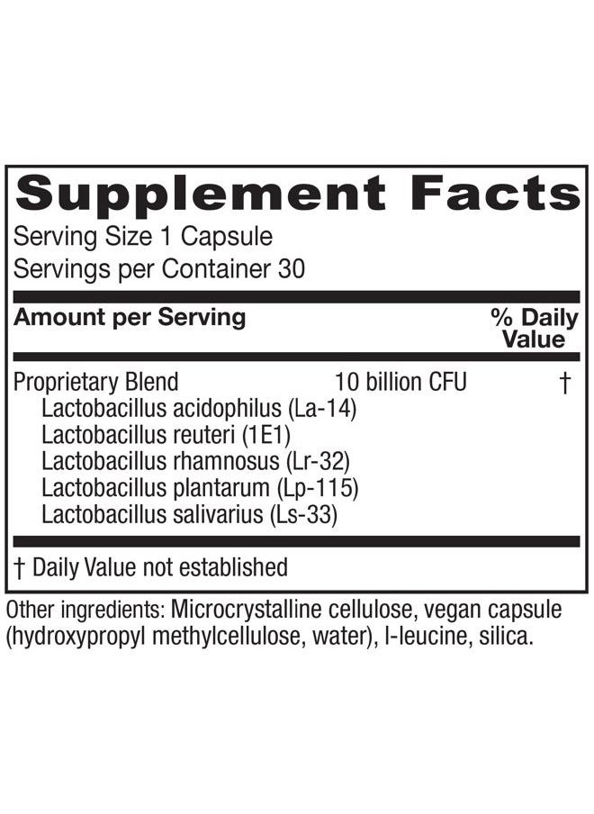 Vitanica FemEcology, Vaginal and Intestinal Probiotic Support, Vegetarian, 30 Capsules  - Image 2