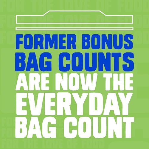 Ziploc Sandwich and Snack Bags with EasyGuide Texture, Plastic Storage Bags with Grip 'n Seal Technology, 105 Bags Total (Packaging May Vary) - Image 3