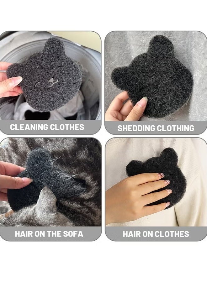 Happy D 6pcs Reusable Pet Hair Remover Laundry Sponges - Effective Anti-Winding Cleaning Tools for Washing Machines - Capture Lint, Hair and Debris, Easy to Clean, Reusable, Durable6pcs Reusable Pet Hair Remover Laundry Sponges - Effective Anti-Winding Cleaning Tools for Washing Machines - Capture Lint, Hair and Debris, Easy to Clean, Reusable, Durable - Image 2