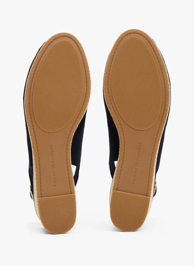 TOMMY HILFIGER MID WEDGE SLINGBACK ESPADRILLES
