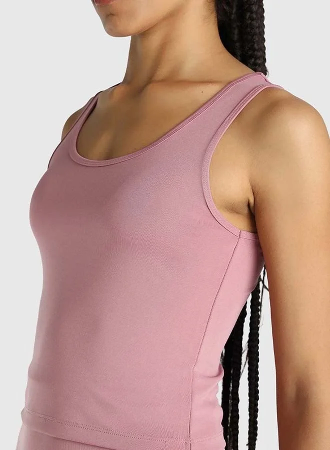 Musclemind pink Women's Tank Top for Women | Best Price UAE