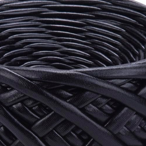 YarnArt Metallic Super Bulky T-Shirt Yarn - 100% Polyester, 6.35 oz / 180 gr, 60 yrds / 55 Meters - Shiny Colors - Handbag, Rug, Night Bag, Crochet Yarn (8120) - Image 2