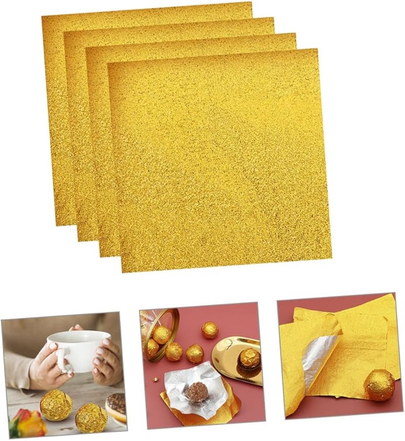 Aluminium Foil Wrapping Paper For Candy Chocolate Packaging DIY Crafts 200pcs 1 Set - Image 5