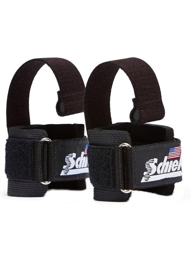 Schiek Lifting Straps with Wrist Guard and Dowels - Image 1