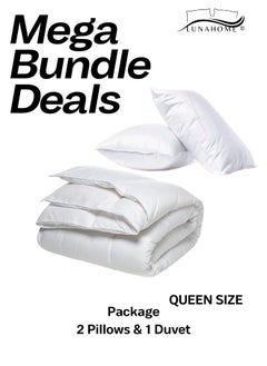 Queen Duvet & 2 Pillow