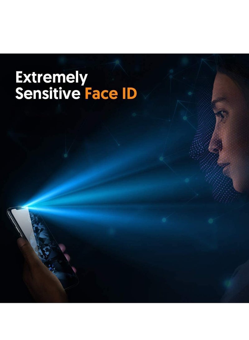 ELTRAZONE Screen Film For iPhone X/iPhone XS 5.8 inch Tempered Glass Protective WITH BLACK Frame - Image 5