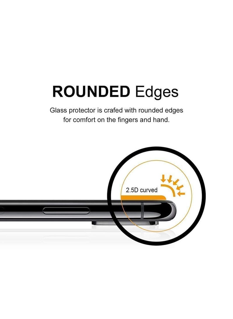 ELTRAZONE Screen Film For iPhone X/iPhone XS 5.8 inch Tempered Glass Protective WITH BLACK Frame - Image 3