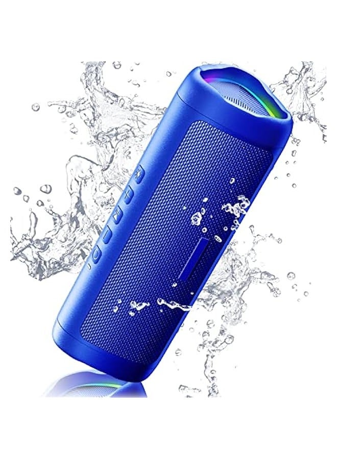 ANKOVO Bluetooth Speaker with HD Sound, Portable Wireless, IPX5 Waterproof, Up to 24H Playtime, TWS Pairing, BT5.3, for Home/Party/Outdoor/Beach, Birthday Gift - Image 1