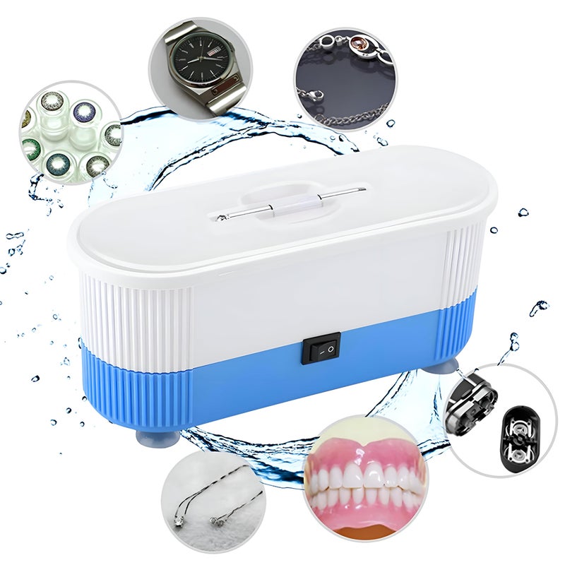 Lens Cleaning Machine - Compact automatic cleaner for eyeglasses, smartwatches, wedding bands, and delicate jewelry with safe ultrasonic tech. (Option 1 Option 2) - Image 2