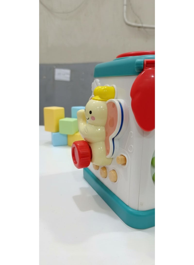 Bingo Baby Activity Cube | 6-in-1 Educational Learning Toy with Lights, Sounds & Gears | Montessori Sensory Toy for Toddlers | Developmental Toy for Kids 12+ Months - Image 4