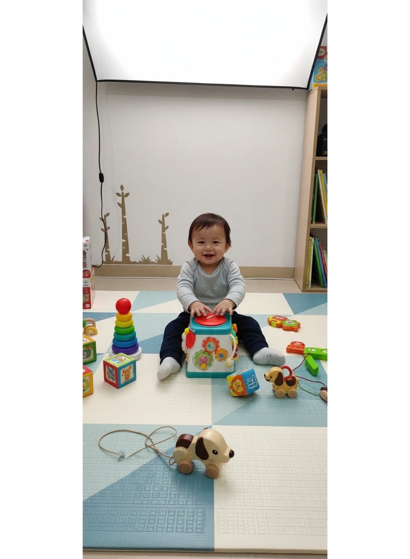 Bingo Baby Activity Cube | 6-in-1 Educational Learning Toy with Lights, Sounds & Gears | Montessori Sensory Toy for Toddlers | Developmental Toy for Kids 12+ Months - Image 3