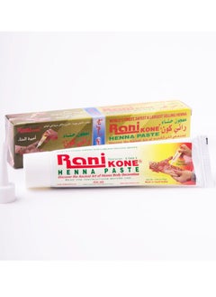 Rani Kone Henna Mehndi Body Glitter Paste Red  - Image 2