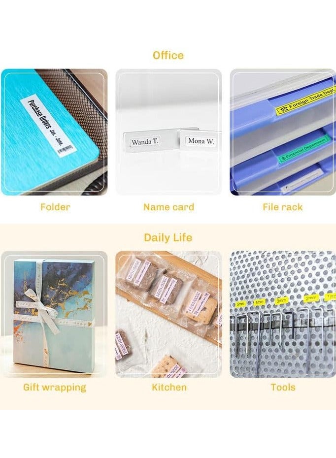 AIMO E1000 PRO - Handheld Label Printer (Type-C, Arabic Version, Orange) - Image 4