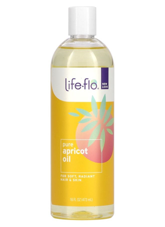 Life-flo Pure Apricot Oil 16 fl oz (473 ml) 