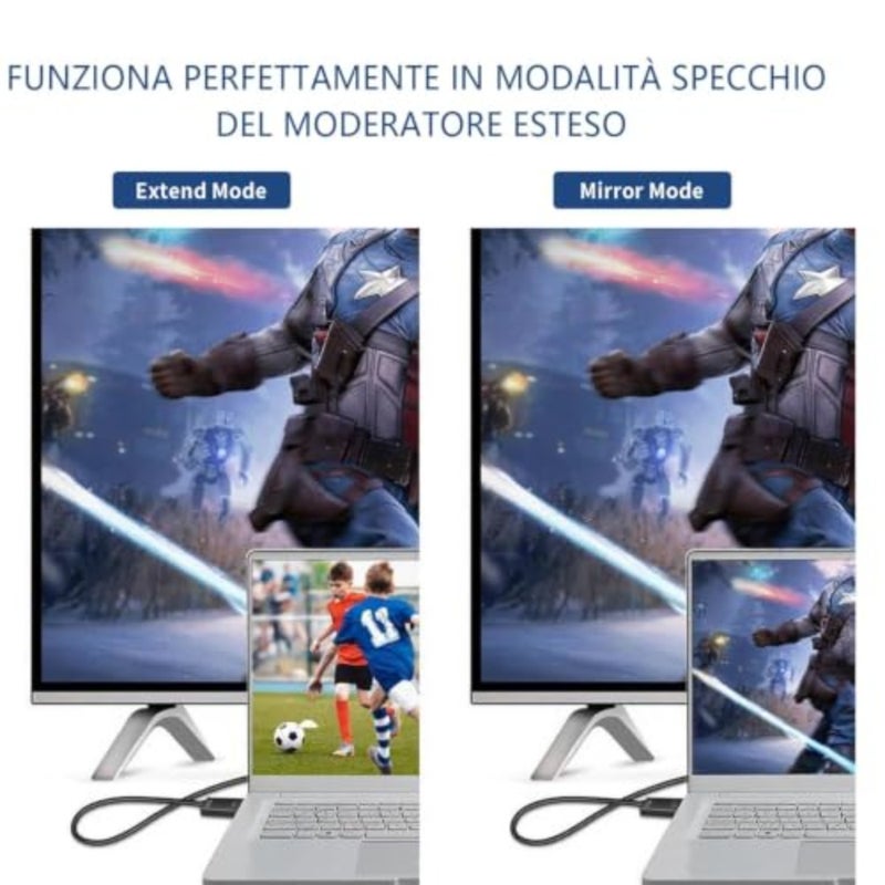كابل منفذ عرض 4K إلى HDMI، [4K@30 هرتز، 2K@60 هرتز، 1080P@120 هرتز] مصدر DP أحادي الاتجاه إلى HDMI (العرض) 1.4 كابل متوافق مع سطح المكتب وDell وLenovo وThinkPad وHP وAMD وNVIDIA والمزيد - Image 5