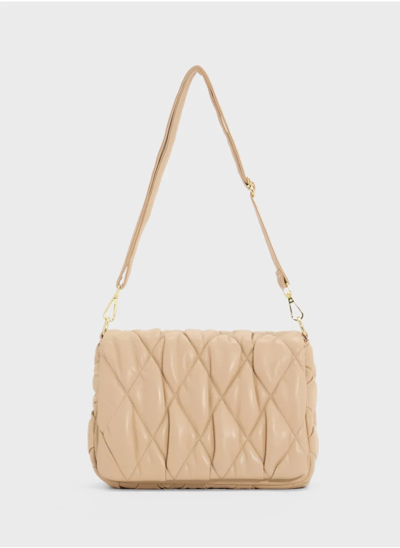 ايلا Quilted Crossbody Bag