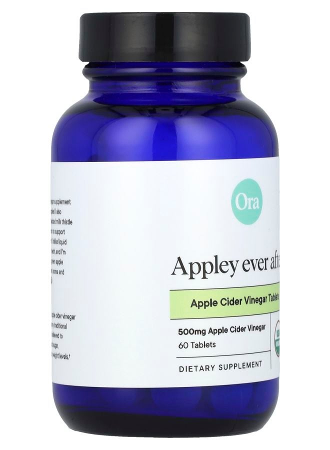 Ora Appley Ever After Apple Cider Vinegar 60 Tablets - Image 2