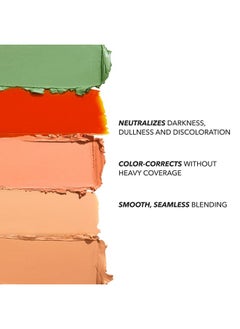 COVER FX Cover FX Correct Stick Peach Color Corrector Concealer - Peachy: Neutralize Darkness & Discoloration (Medium to Tan Skin Tones) - Creamy Lightweight Full Coverage  - Image 3