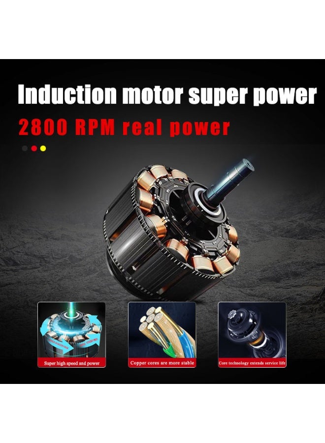 بلو فاير غسالة ضغط عالي كهربائية 1800 واط بقوة 120 بار (ذروة 8800 واط) مع مسدس رغوة وأنبوب 8 أمتار - مثالية لتنظيف السيارات، الدراجات، الأفنية، والواجهات الخارجية للمنزل بقوة محترفة - Image 3