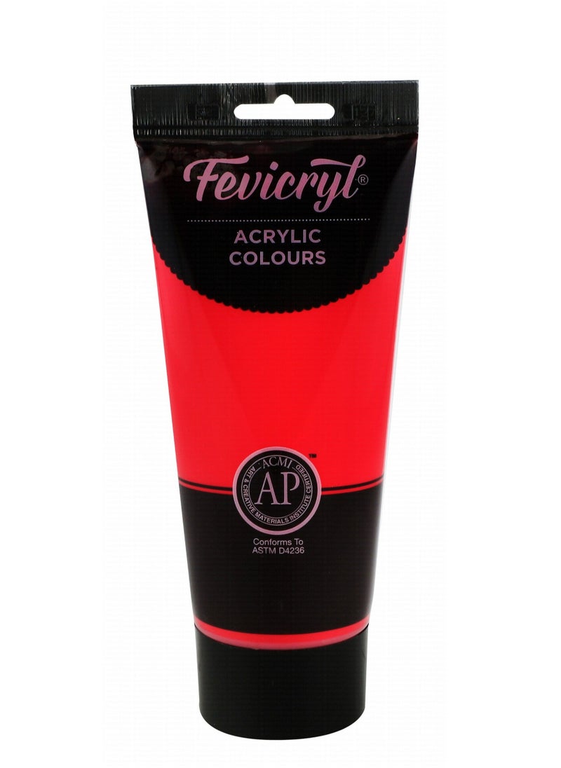 Fevicryl 200ml Acrylic Paint Primary Magenta Colour 