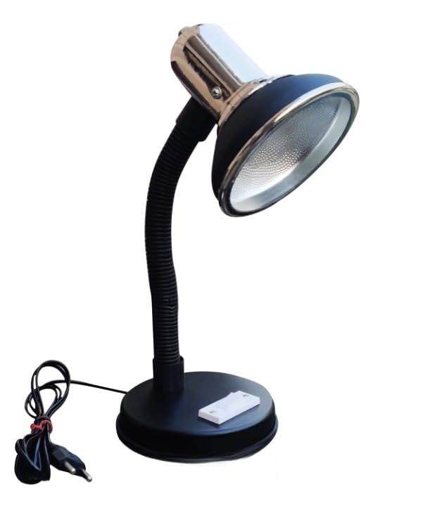 Weldecor Desk Lamp Smart Office Study Table Lamp with Switch Control OnOff Eye Protection Silver - Image 2