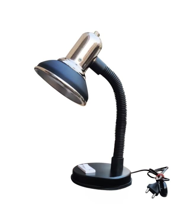 Weldecor Desk Lamp Smart Office Study Table Lamp with Switch Control OnOff Eye Protection Silver - Image 3