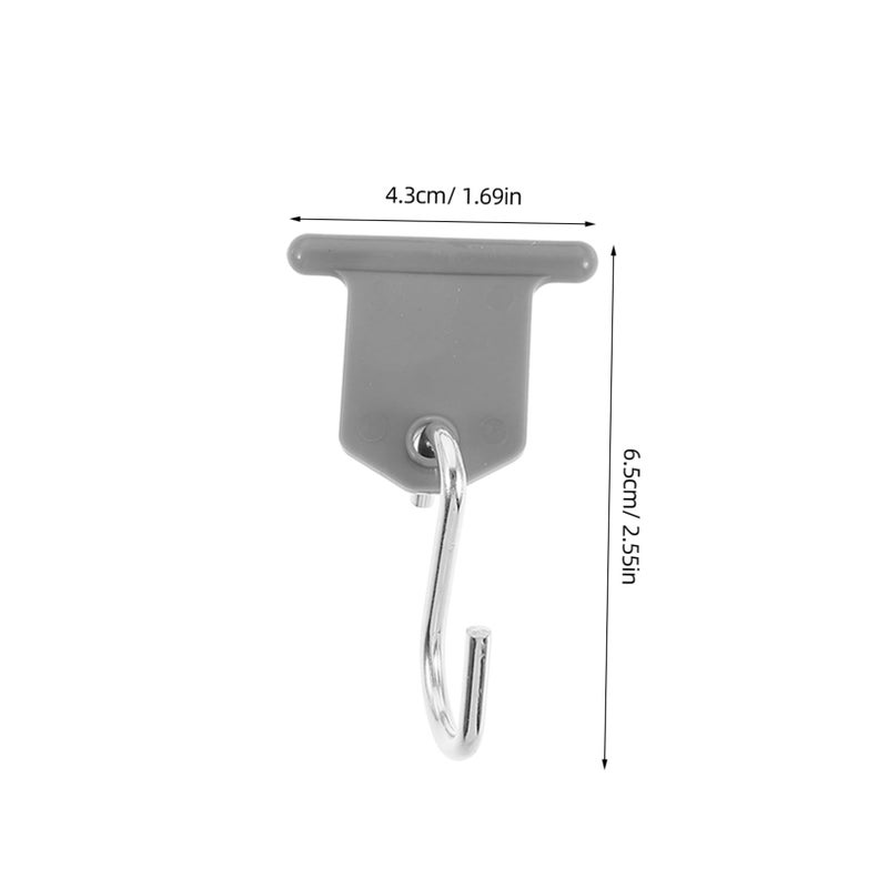 8Pcs Awning Hook Hanger for RV Camper Outdoor Clothes Drying Lightweight Compact Design - Image 3