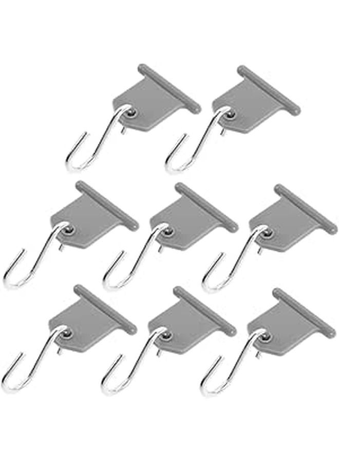 8Pcs Awning Hook Hanger for RV Camper Outdoor Clothes Drying Lightweight Compact Design - Image 1