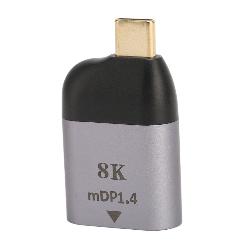 USB C to Mini DisplayPort Adapter 8K 60Hz DP 1.4 - Universal Type C to Mini DP Dongle for Monitor Projector Laptop - Image 3