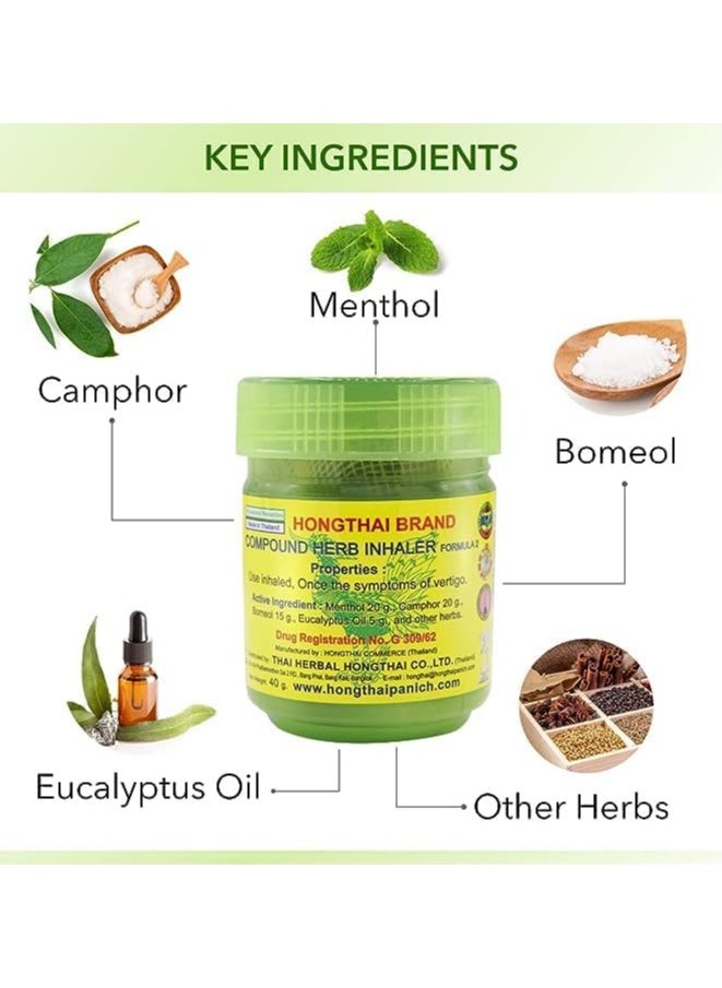 HONGTAI HONG THAI Compound Herb Inhaler Formula  - Image 2