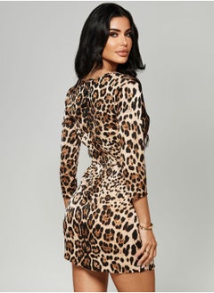 Anita's Knot Detail Printed Dress  - Image 2