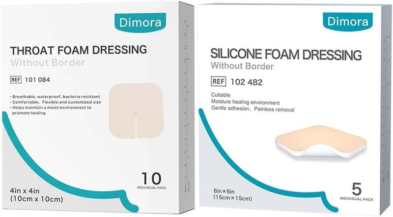 Dimora Fenestrated Foam DressingDimora Silicone Foam Dressing Without Border - Image 1