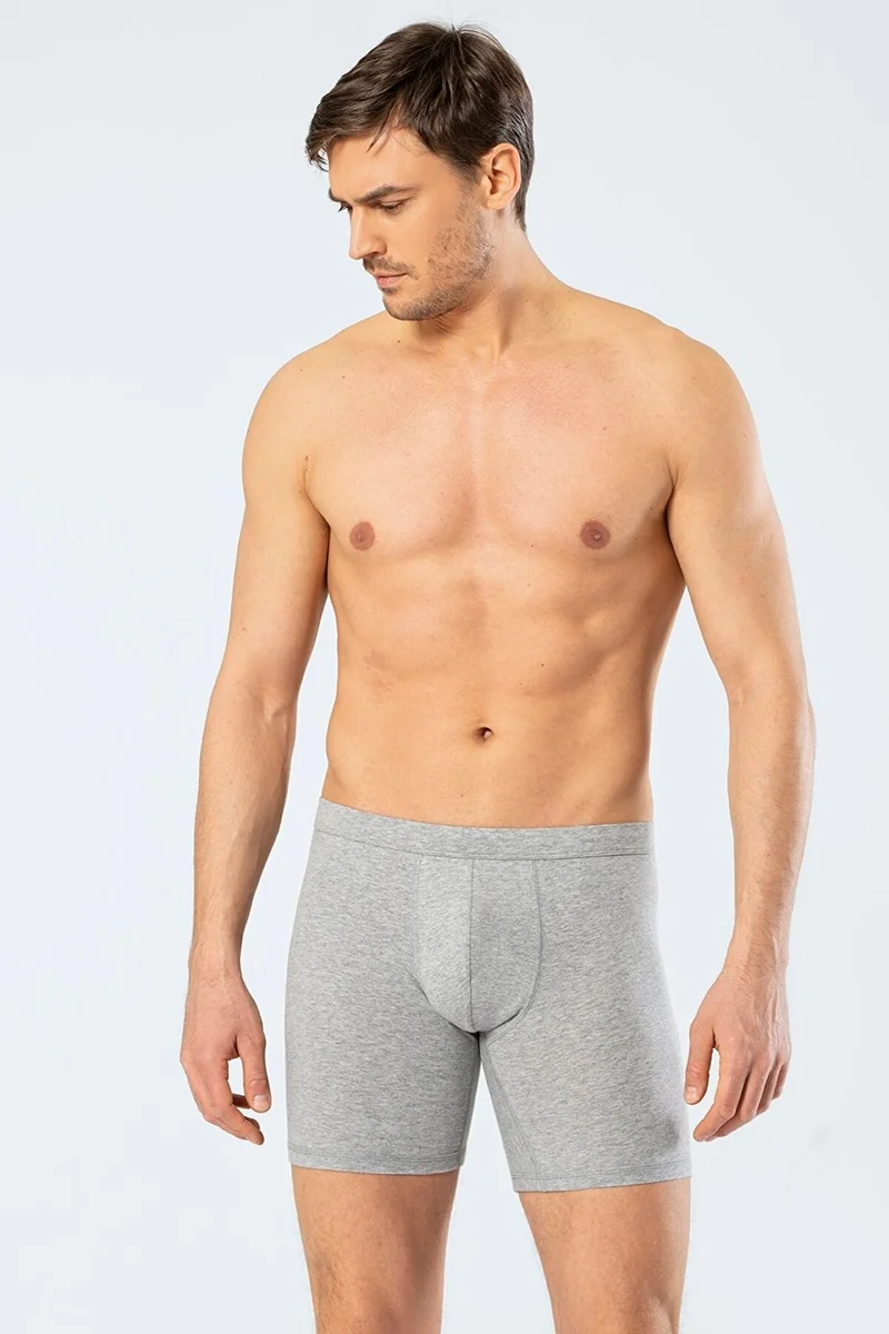 يو اس بولو اسن Cotton Lycra Waistband Long Men's Boxers