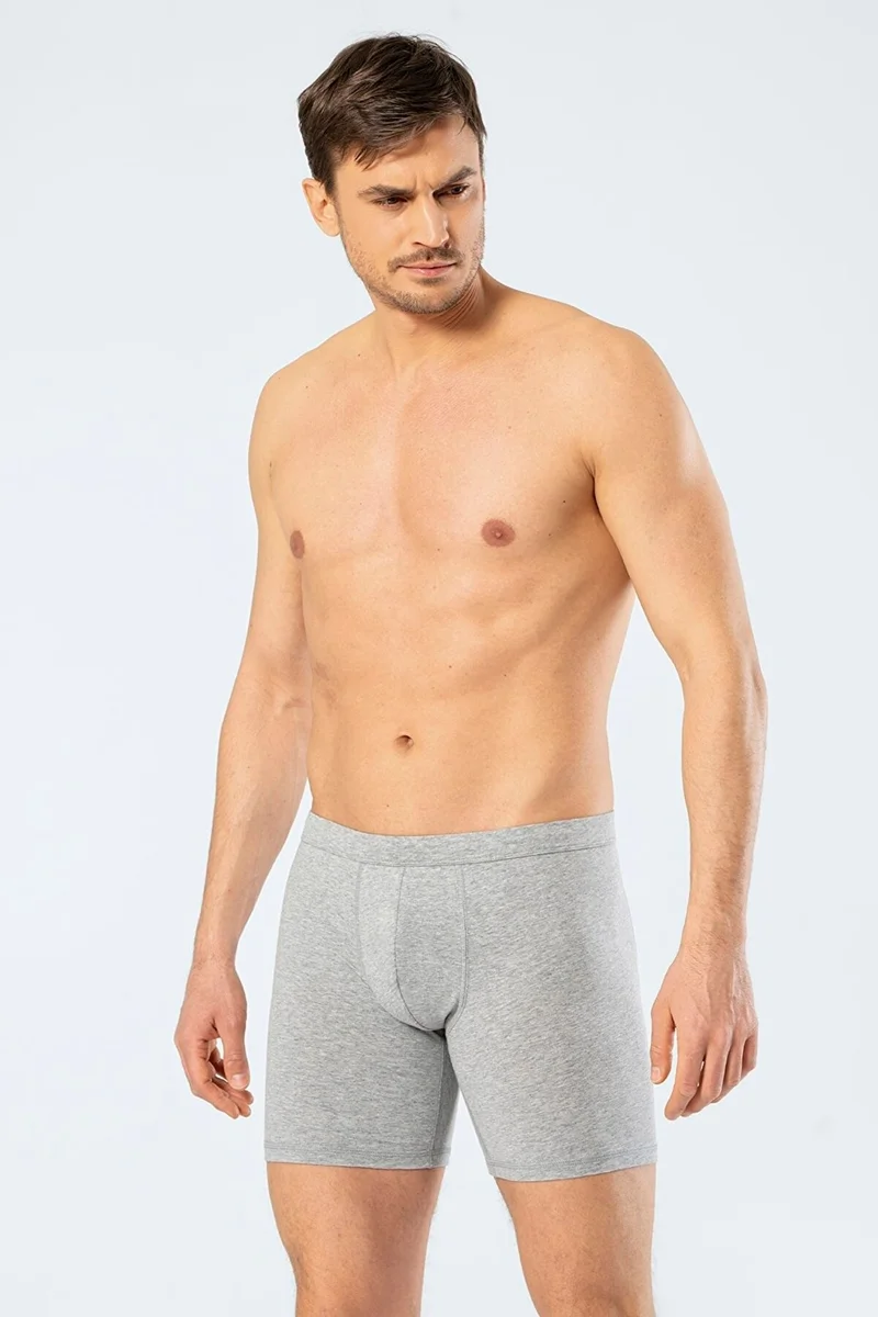 يو اس بولو اسن Cotton Lycra Waistband Long Men's Boxers