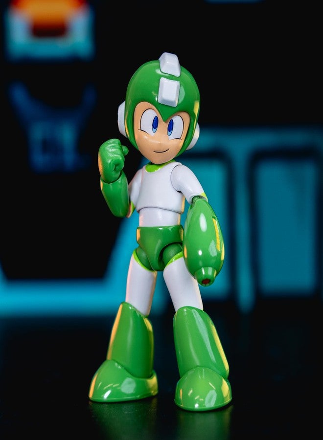 Jada Mega Man Hyper Bomb - 1:12 Scale Action Figure, Wave 2 - Over 15 Points of Articulation, Alternate Hands & Head, Bomb Accessory - Image 4