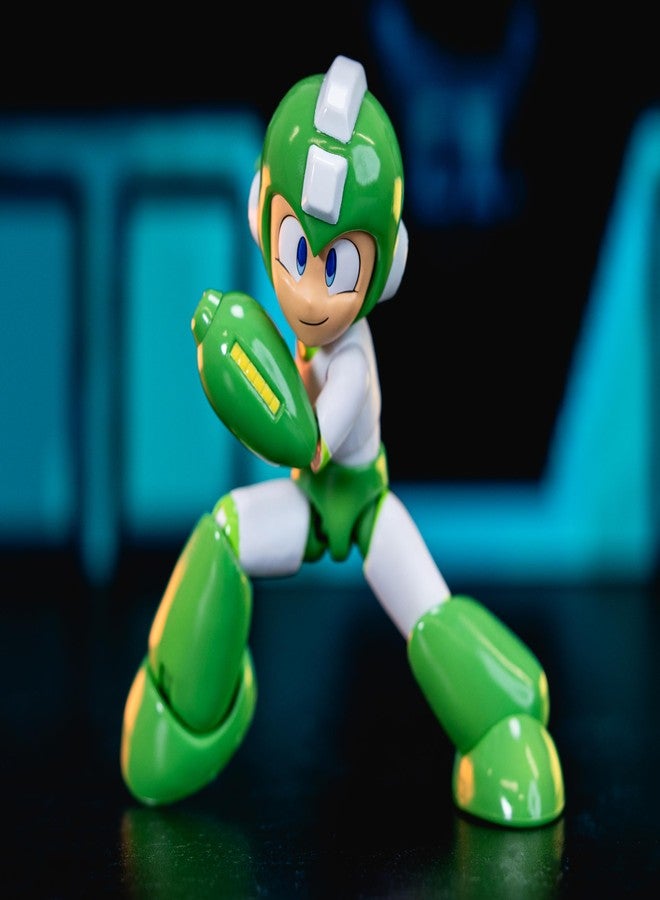 Jada Mega Man Hyper Bomb - 1:12 Scale Action Figure, Wave 2 - Over 15 Points of Articulation, Alternate Hands & Head, Bomb Accessory - Image 3