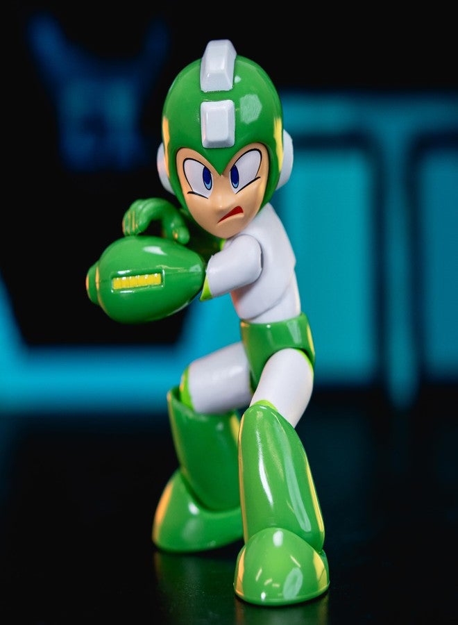 Jada Mega Man Hyper Bomb - 1:12 Scale Action Figure, Wave 2 - Over 15 Points of Articulation, Alternate Hands & Head, Bomb Accessory - Image 2
