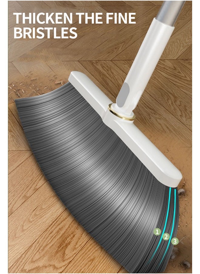 Foldable Standing Storage Broom And Dustpan Set