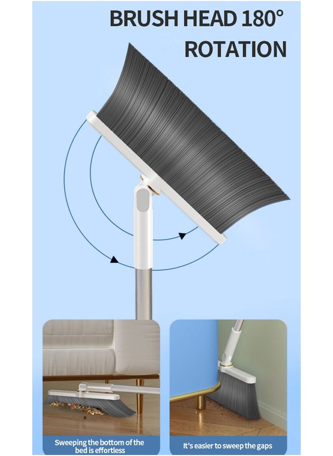 Foldable Standing Storage Broom And Dustpan Set