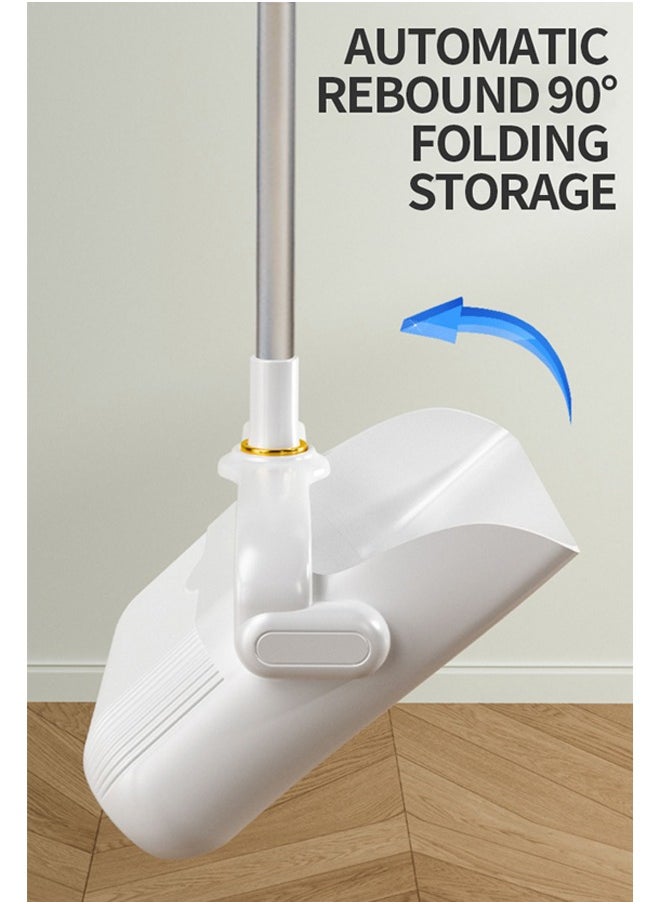 Foldable Standing Storage Broom And Dustpan Set