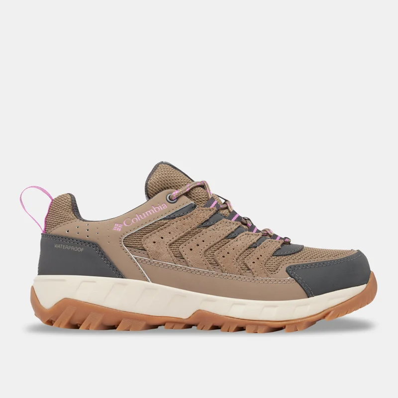 كولومبيا Women's Strata Trail Low Waterproof Boots