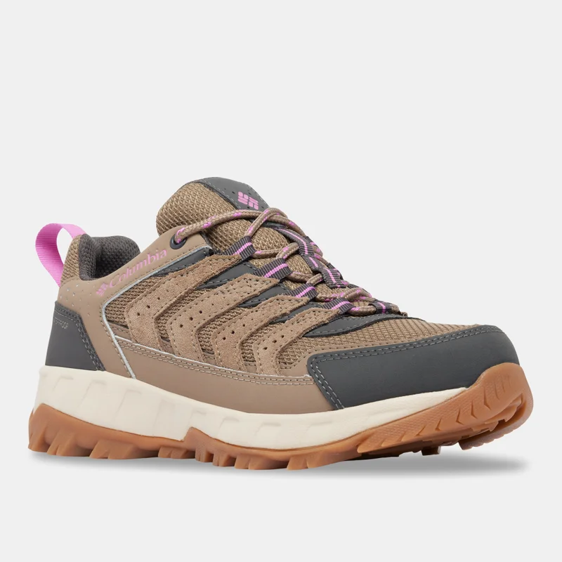 كولومبيا Women's Strata Trail Low Waterproof Boots