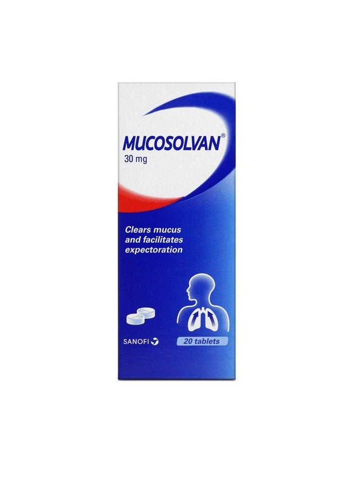 sanofi أقراص موكوسولفان 30 ملغ 20 حبة - Image 1