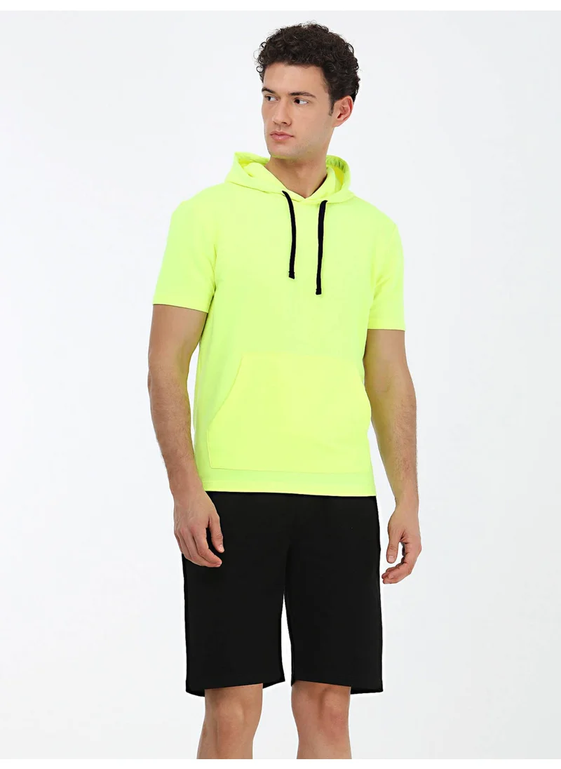 Kip Yellow Hooded Sweatshirt