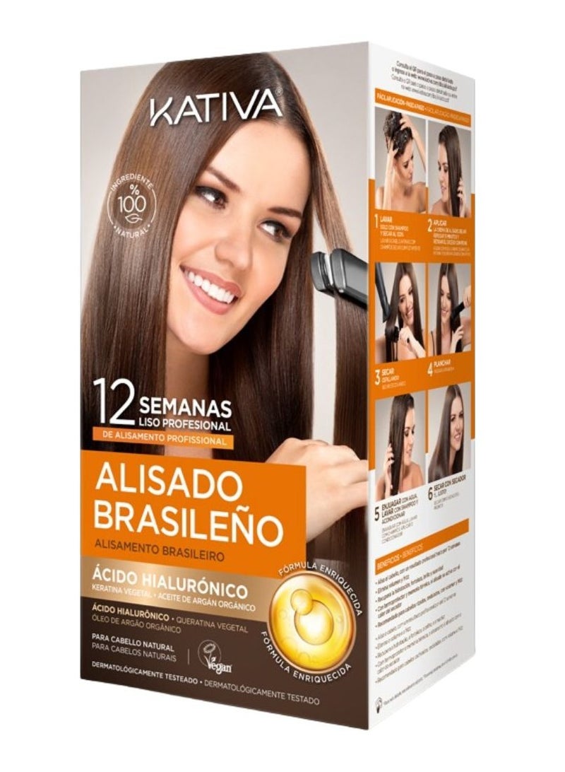 Kativa Brazilian Straightening with Hyaluronic Acid 1unit - Image 1