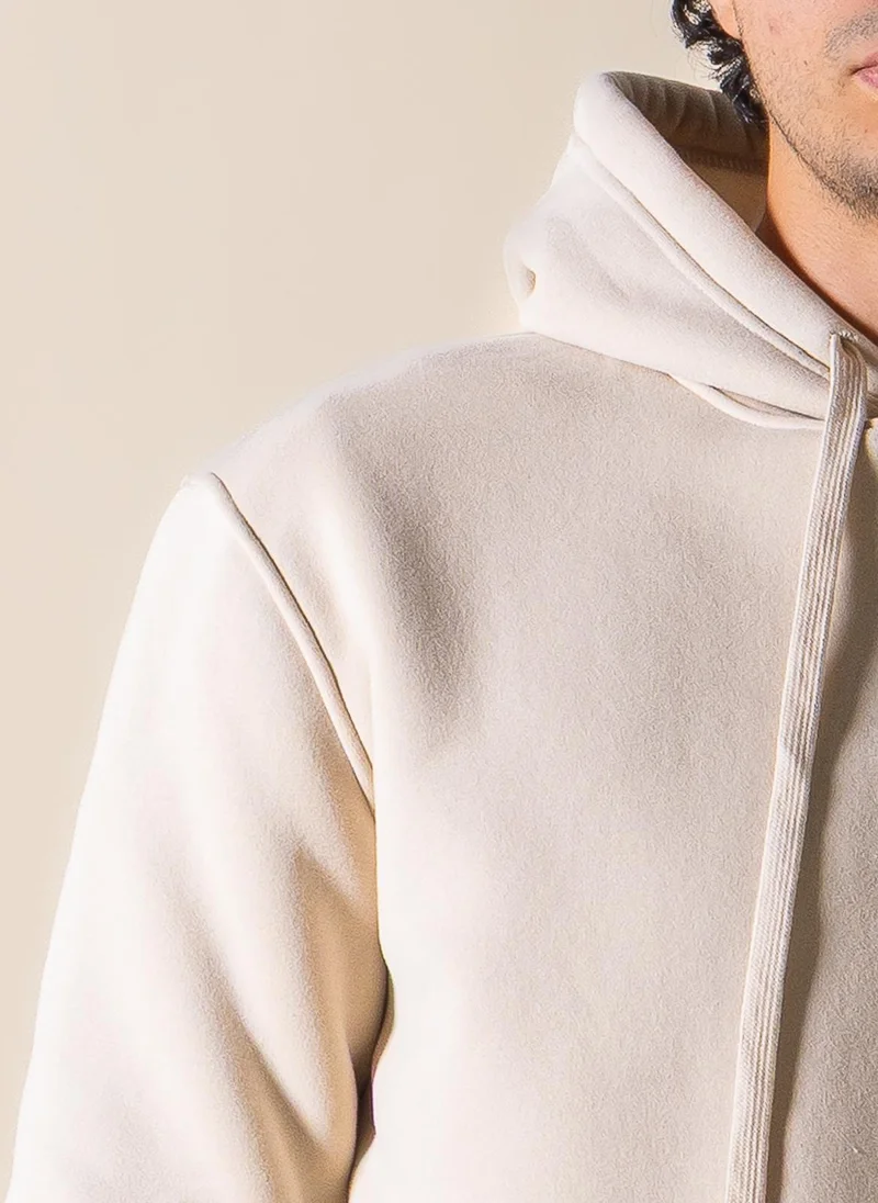 Shapes Beige COMFORT BASIC HOODIE for Men | Best Price UAE