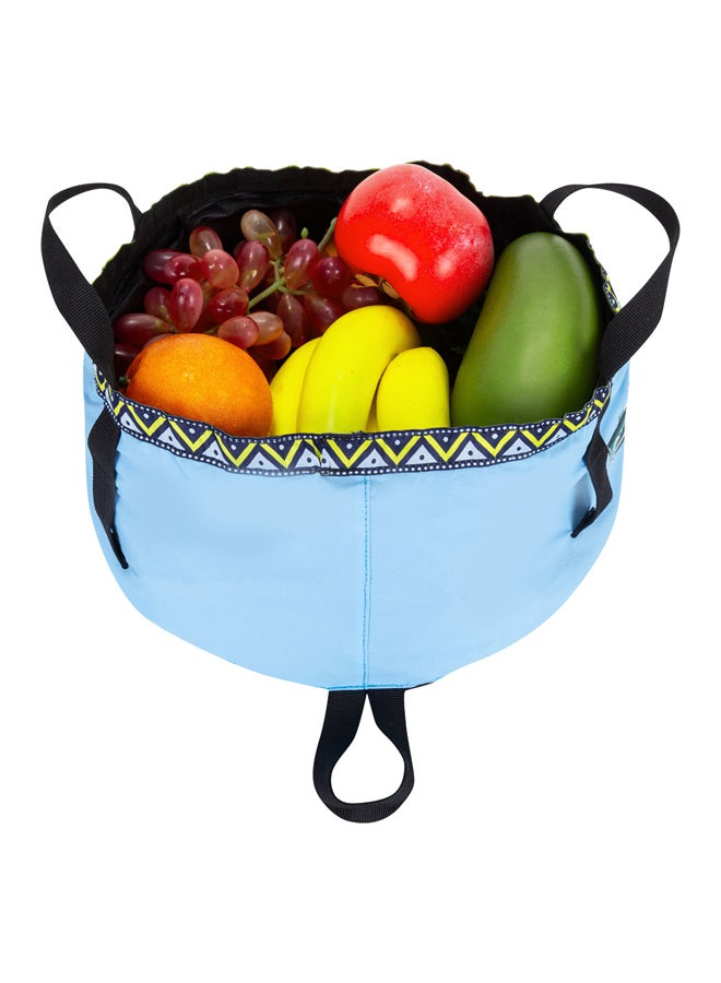 AL SANIDI Collapsible water bucket, Blue, Size 29.5*13.5 Cm - Image 2