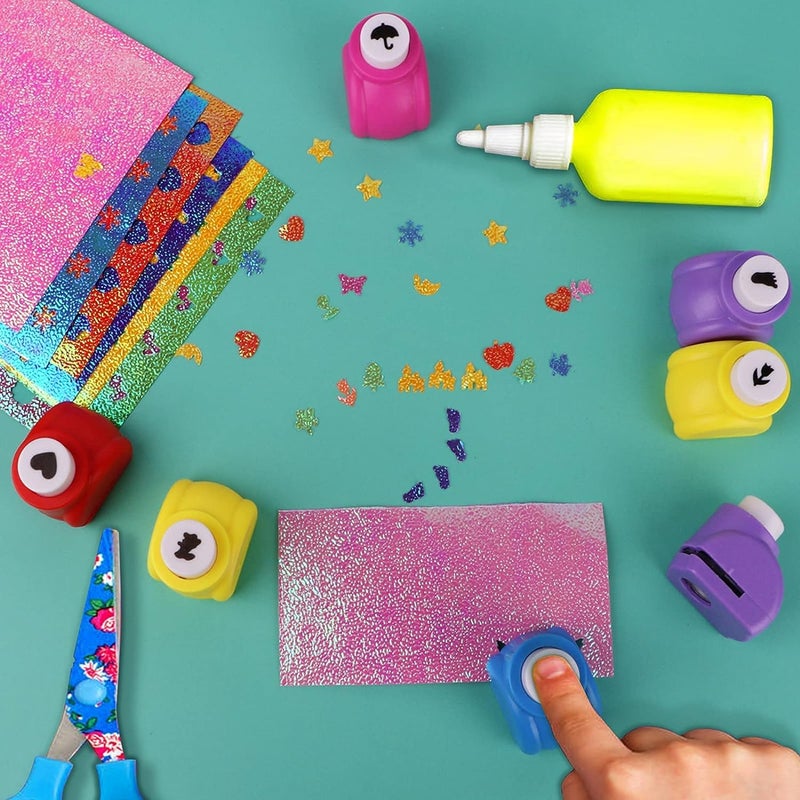 Maple DIY Art and Craft Punches for Creative School Projects/Gifting/Scrapbooking/Nail Art Craft for Kids aned Adults (12) - Image 5